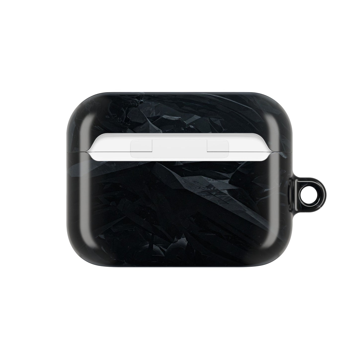 Edgy AirPod Case for Teens, Stylish Headphone Cover, Trendy Tech Accessory, Perfect for Gift Giving, Black Minimalist Design