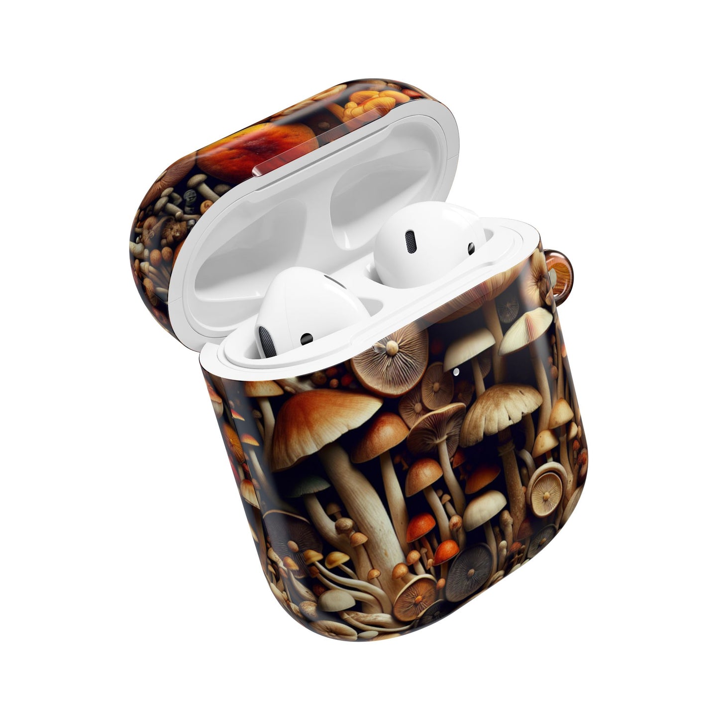 Mushroom-Themed AirPod Cases | Trendy Earbud Covers, Nature-Inspired Accessories, Gift for Music Lovers, Eco-Friendly Tech Style