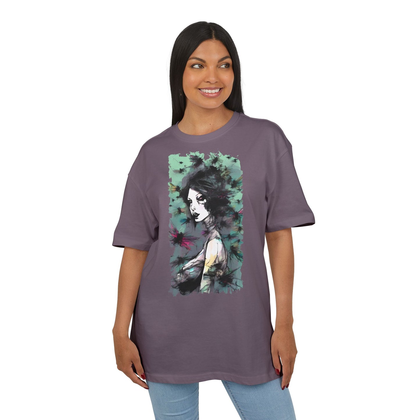 Artistic Oversize Tee - Unique Graphic Shirt for Creative Souls, Comfortable Fashion for Art Lovers, Unisex Casual Wear