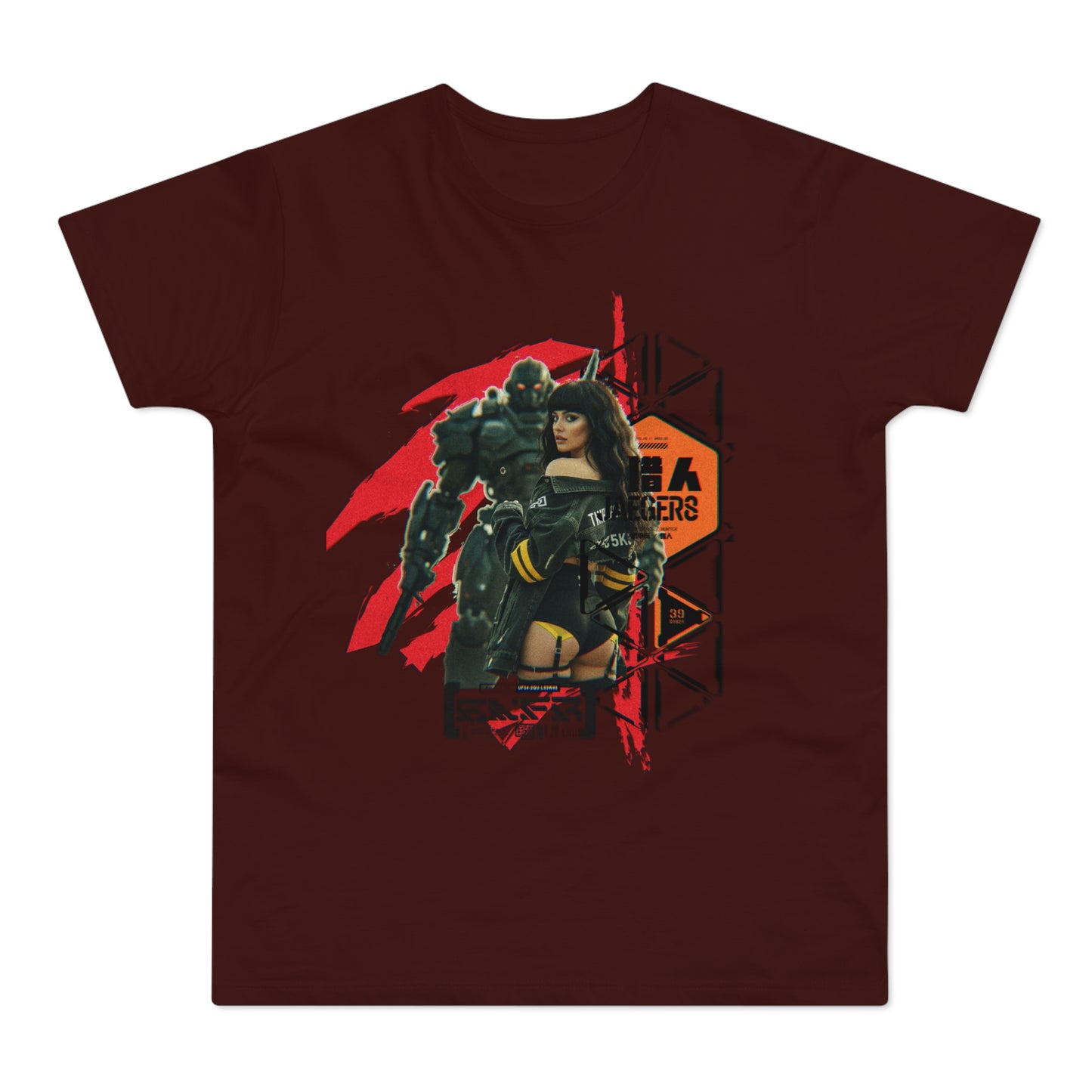 Retro Robot Graphic T-Shirt | Casual Wear, Anime Fans, Geek Culture, Gift for Her, Gaming Apparel