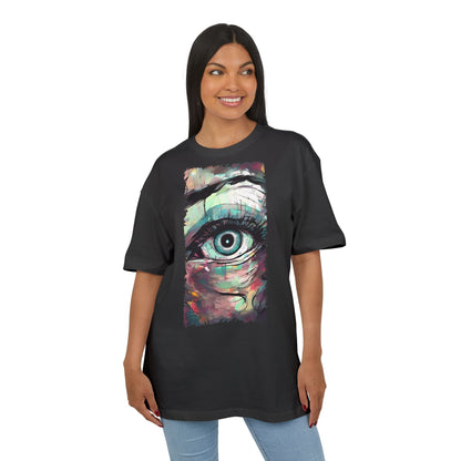 Artistic Eye Oversized Tee | Colorful Graphic T-Shirt, Unisex Shirt, Casual Fashion, Trendy Streetwear, Unique Gift Idea