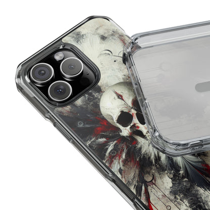 Gothic Skull Phone Case, Unique iPhone Cover, Edgy Smartphone Protector, Halloween Gift, Alternative Accessories