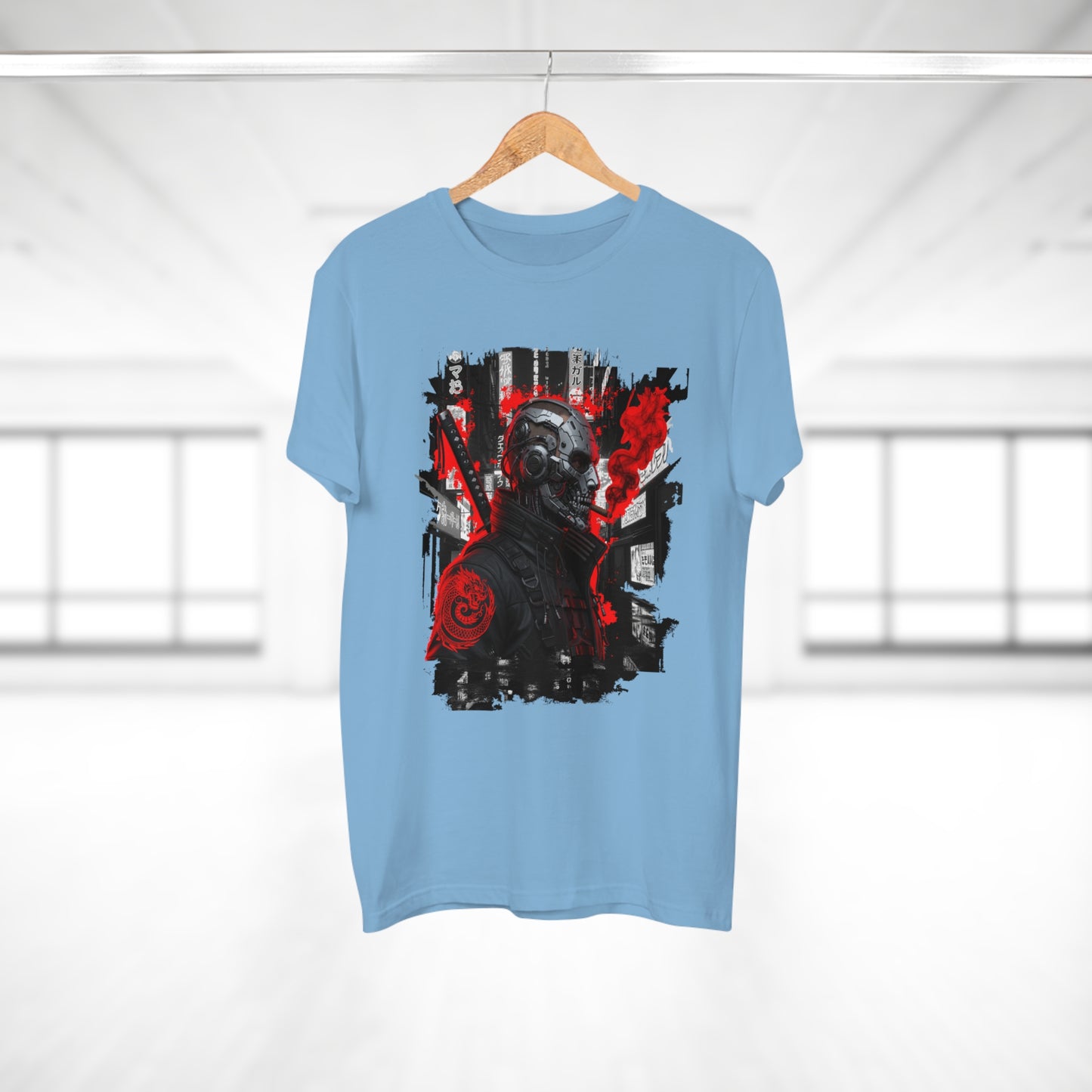 Unisex Graphic Tee - Urban Skull Design, Streetwear Shirt, Cool T-Shirt, Casual Fashion, Edgy Gift for Him, Festival Wear