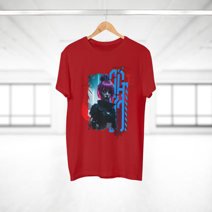 Cyberpunk Art Unisex T-Shirt, Streetwear Tee, Graphic Shirt, Gift for Him, Festival Apparel, Tech-Inspired Fashion
