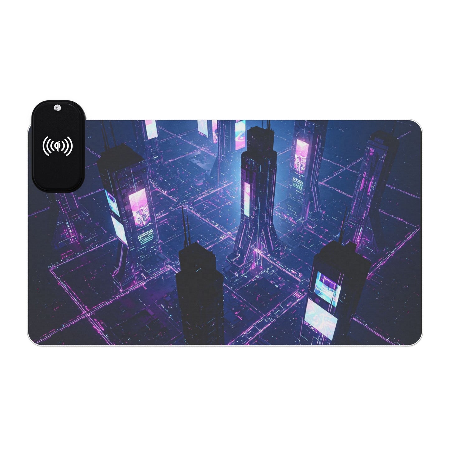LED Wireless Charging Gaming Mouse Pad, RGB, Desk Accessory, Gamer Gift, Office Decor, Tech Accessories