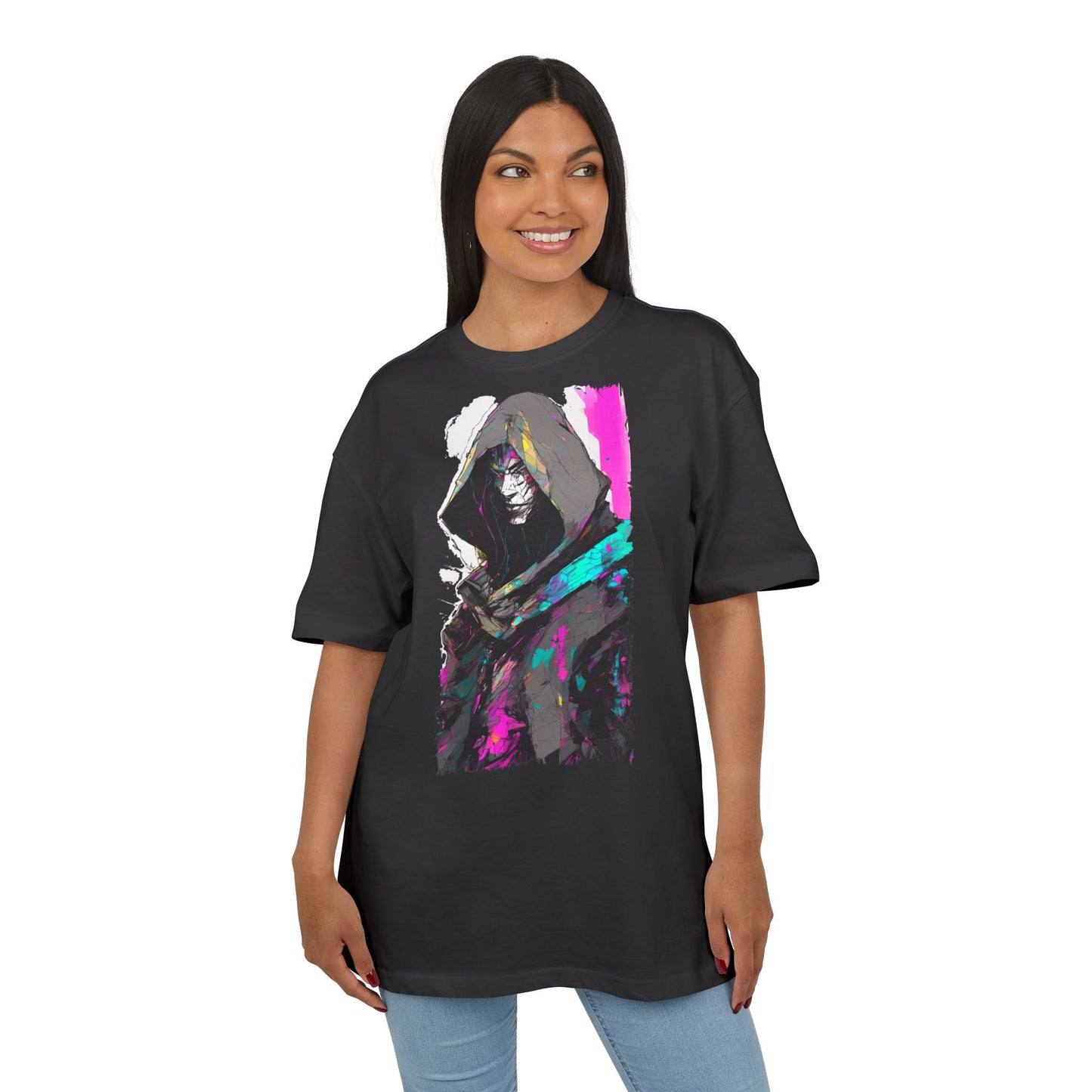 Stylish Oversized Graphic Tee featuring Artistic Illustration, Casual Wear, Unisex T-Shirt, Streetwear Fashion, Gift for Art Lovers