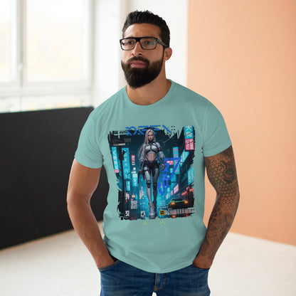 Urban Cyberpunk Unisex T-Shirt, Graphic Tee, Streetwear, Casual Outfit, Festival Wear, Gift for Tech Lovers
