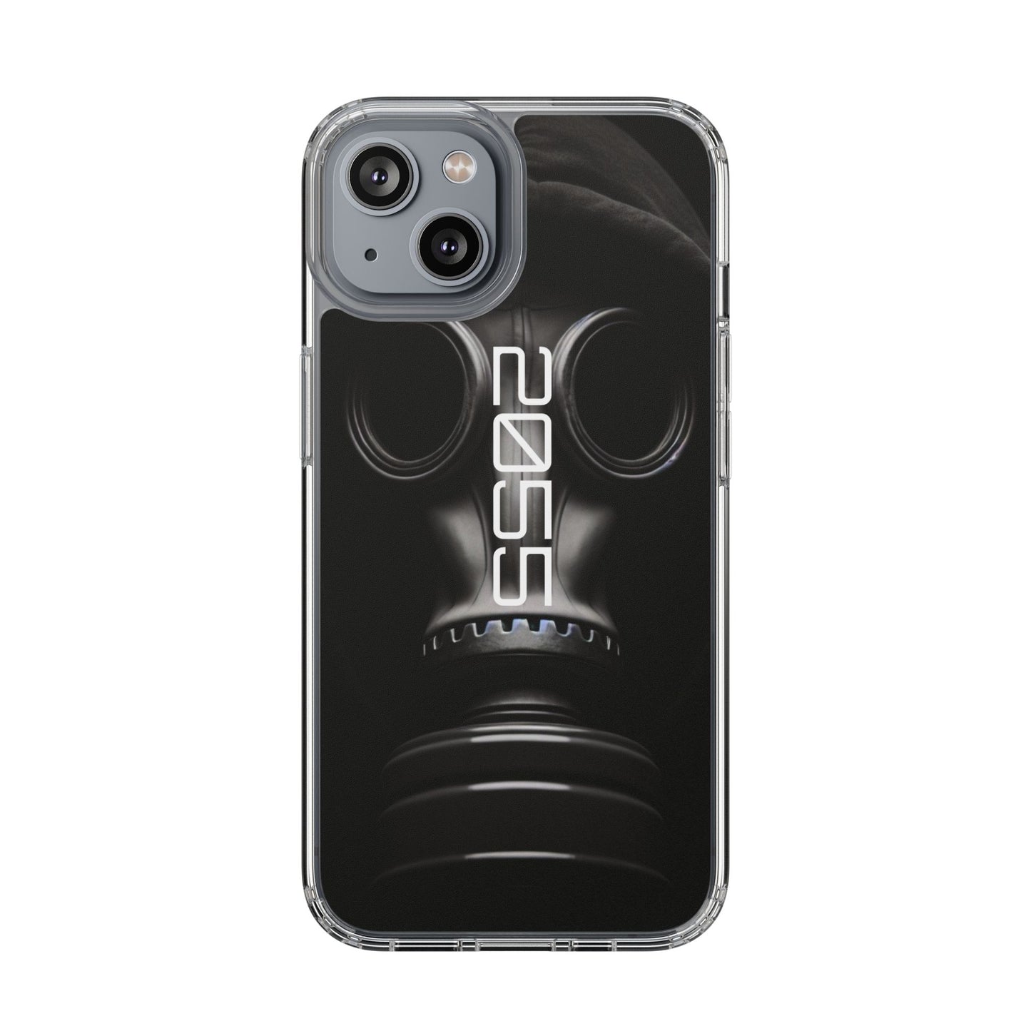 Phone Case Dystopian Gas Mask Design