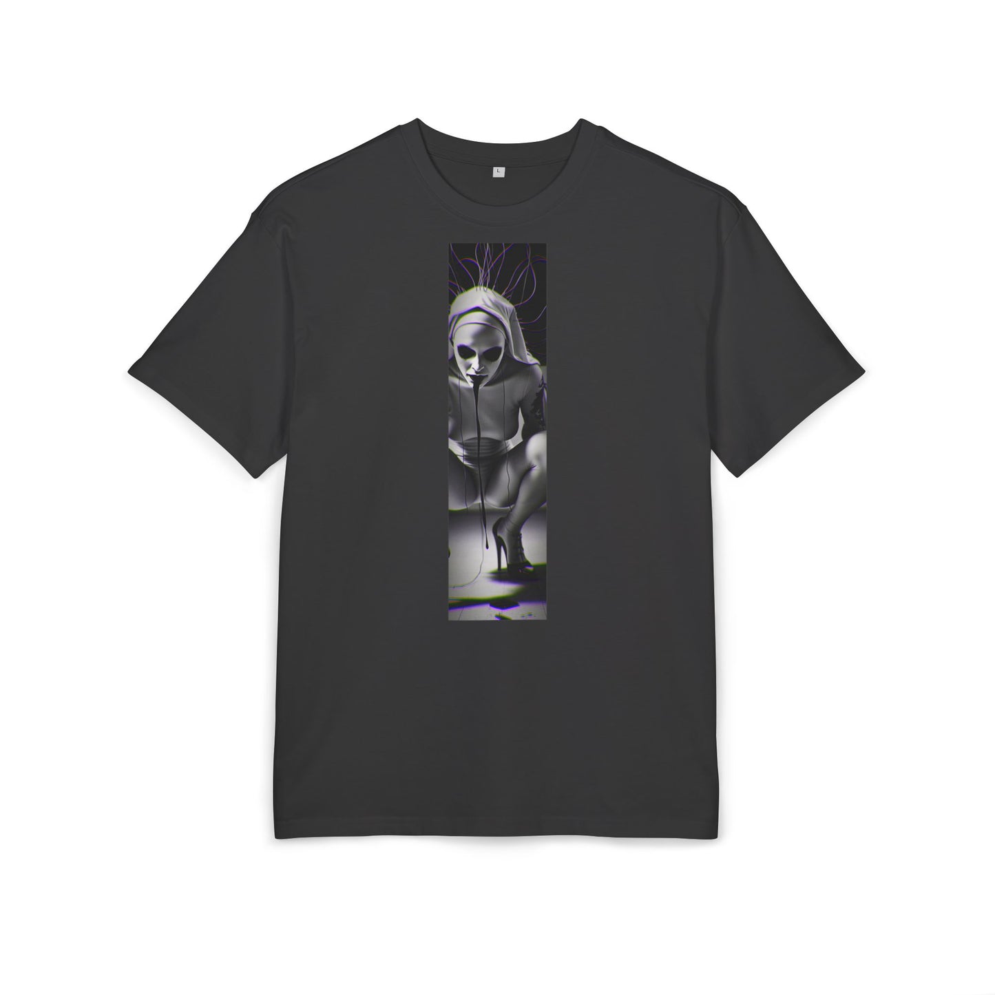 Unisex Oversized Graphic Tee - Edgy Gothic Design