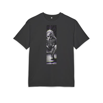 Unisex Oversized Graphic Tee - Edgy Gothic Design
