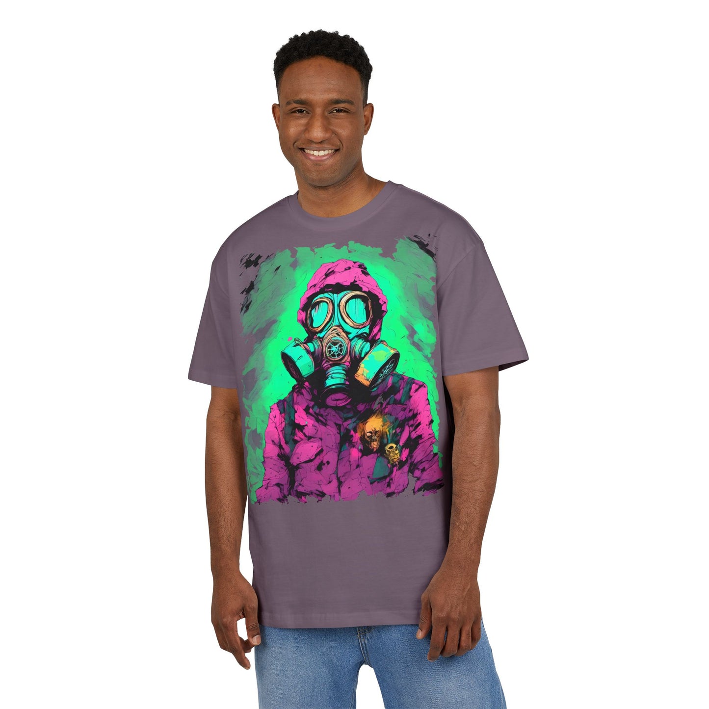 Vibrant Graphic Tee, Unisex Oversized T-Shirt, Cool Streetwear, Art-Inspired Apparel, Unique Gift for Art Lovers, Casual Wear