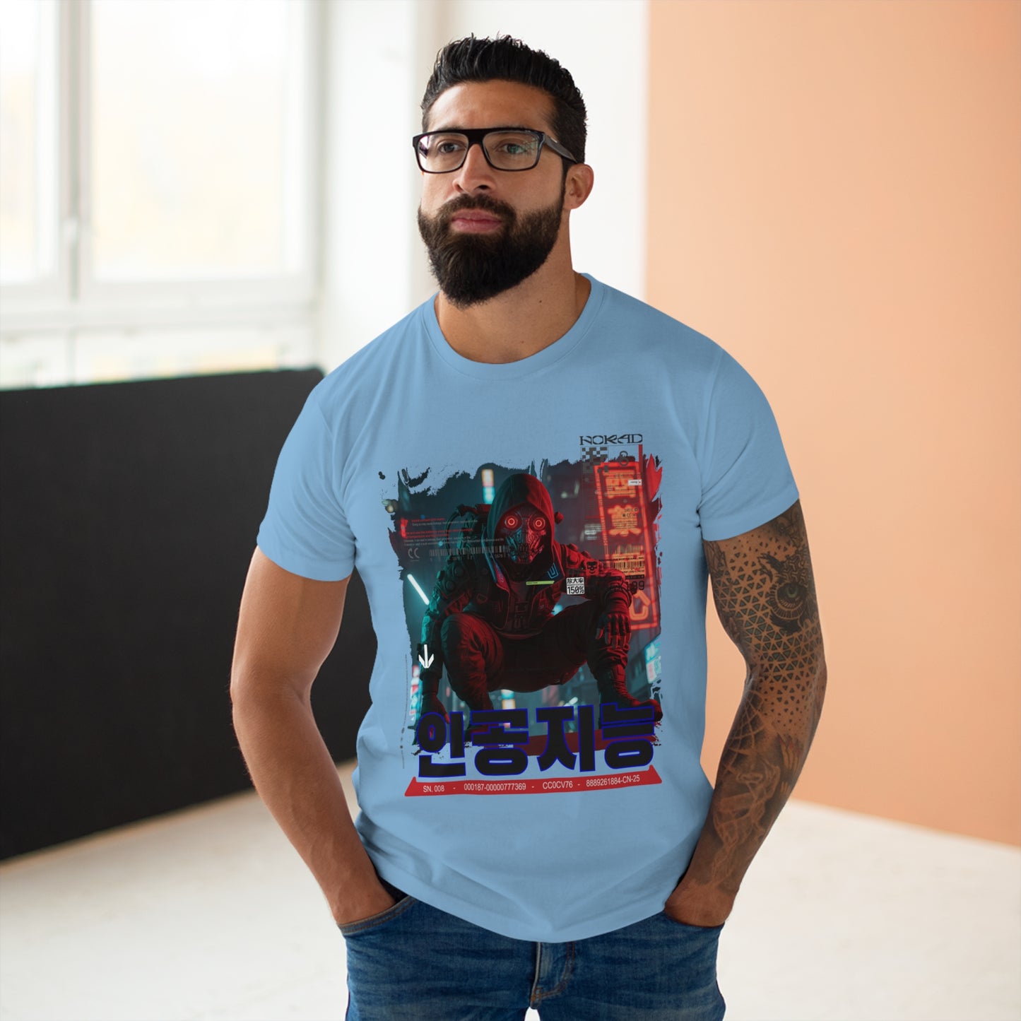 Urban Cyberpunk T-Shirt, Graphic Tee, Streetwear Shirt, Unisex Fashion, Gift for Gamers, Trendy Art Tee, Tokyo Style Apparel