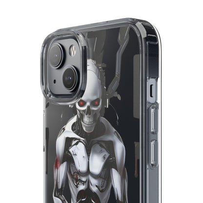 Clear Phone Cases with Cyber Design