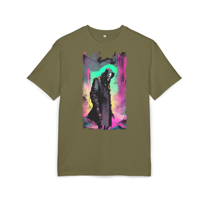 Vibrant Oversize Graphic Tee, Unisex Heavy Tee, Streetwear, Casual Wear, Unique Art Shirt, Gift for Him/Her/Friends