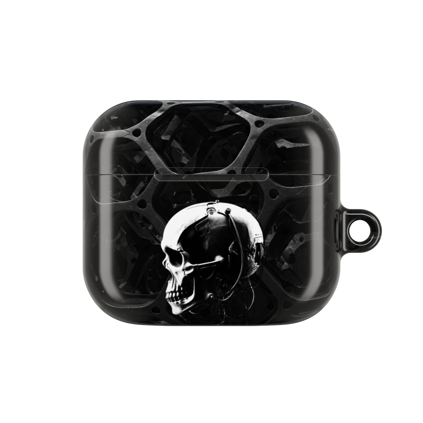 Stylish Skull AirPod Cases, Trendy AirPod Cover, Unique Earbuds Protector, Tech Accessory, Gift for Music Lovers