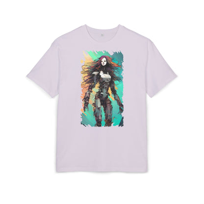 Artistic Graphic Tee, Casual Oversize Top, Unique T-Shirt Gift, Trendy Streetwear, Creative Fashion Statement
