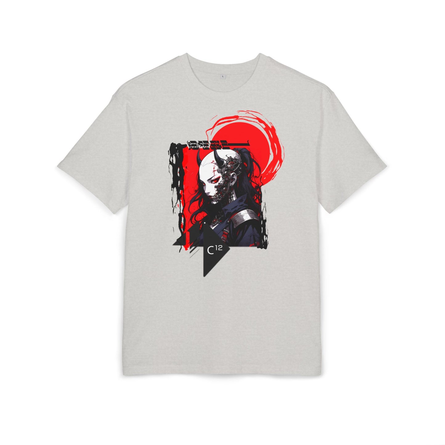 Unisex Graphic Oversized Tee with Artistic Design, Casual Streetwear, Unique Gift for Art Lovers and Gamers, Perfect for Everyday Wear