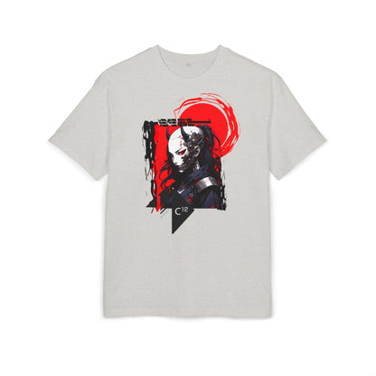 Unisex Graphic Oversized Tee with Artistic Design, Casual Streetwear, Unique Gift for Art Lovers and Gamers, Perfect for Everyday Wear