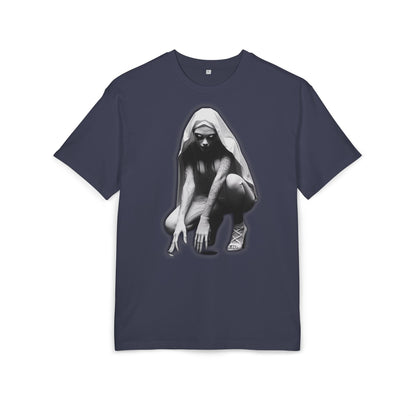 Urban Style Unisex Heavy Oversize Tee with Edgy Design