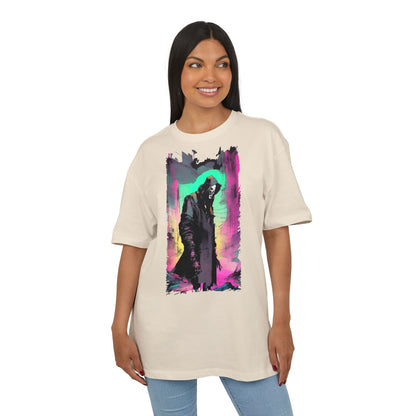Vibrant Oversize Graphic Tee, Unisex Heavy Tee, Streetwear, Casual Wear, Unique Art Shirt, Gift for Him/Her/Friends