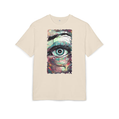 Artistic Eye Oversized Tee | Colorful Graphic T-Shirt, Unisex Shirt, Casual Fashion, Trendy Streetwear, Unique Gift Idea