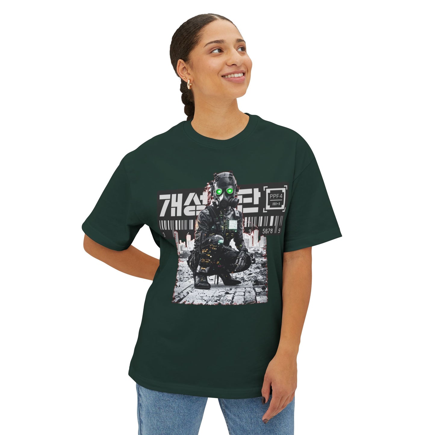 Unisex Oversized Graphic Tee with Futuristic Design, Casual Streetwear, Gift for Gamers, Unique Art Tee for All Occasions, Comfortable [...]