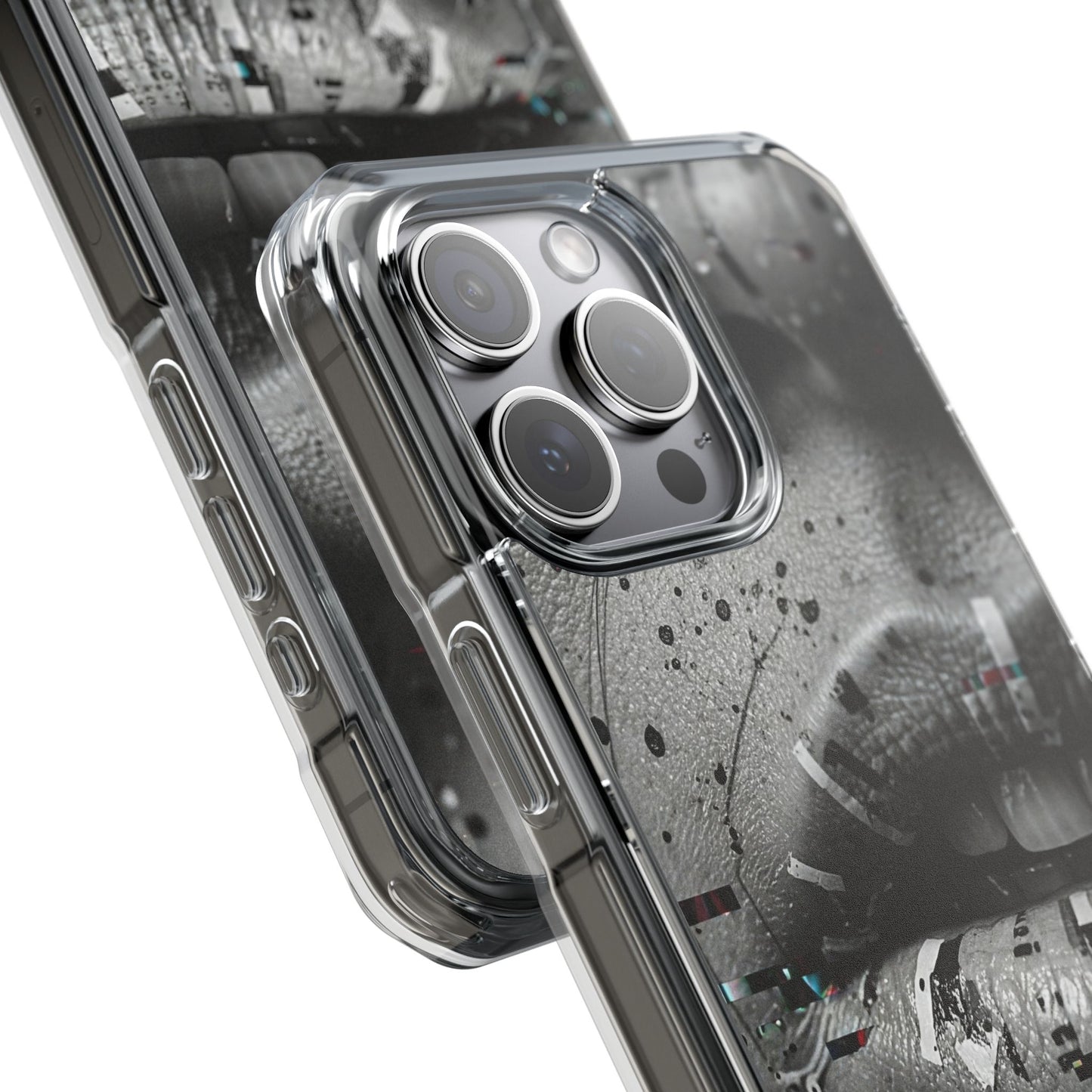Magnetic Clear Impact Phone Case for Stylish Protection, Urban Aesthetic, Trendy Gift, Phone Accessories, Personalized Present