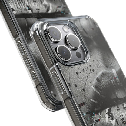 Magnetic Clear Impact Phone Case for Stylish Protection, Urban Aesthetic, Trendy Gift, Phone Accessories, Personalized Present