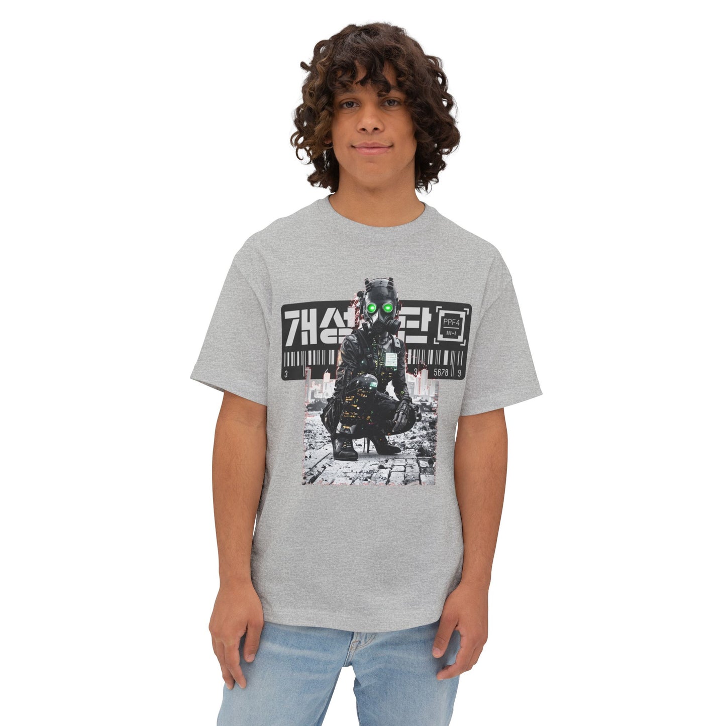 Unisex Oversized Graphic Tee with Futuristic Design, Casual Streetwear, Gift for Gamers, Unique Art Tee for All Occasions, Comfortable [...]
