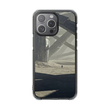 Magnetic Clear Impact Cases - Aesthetic Phone Protection, Unique Gift for Tech Lovers, Sleek Design for Minimalists