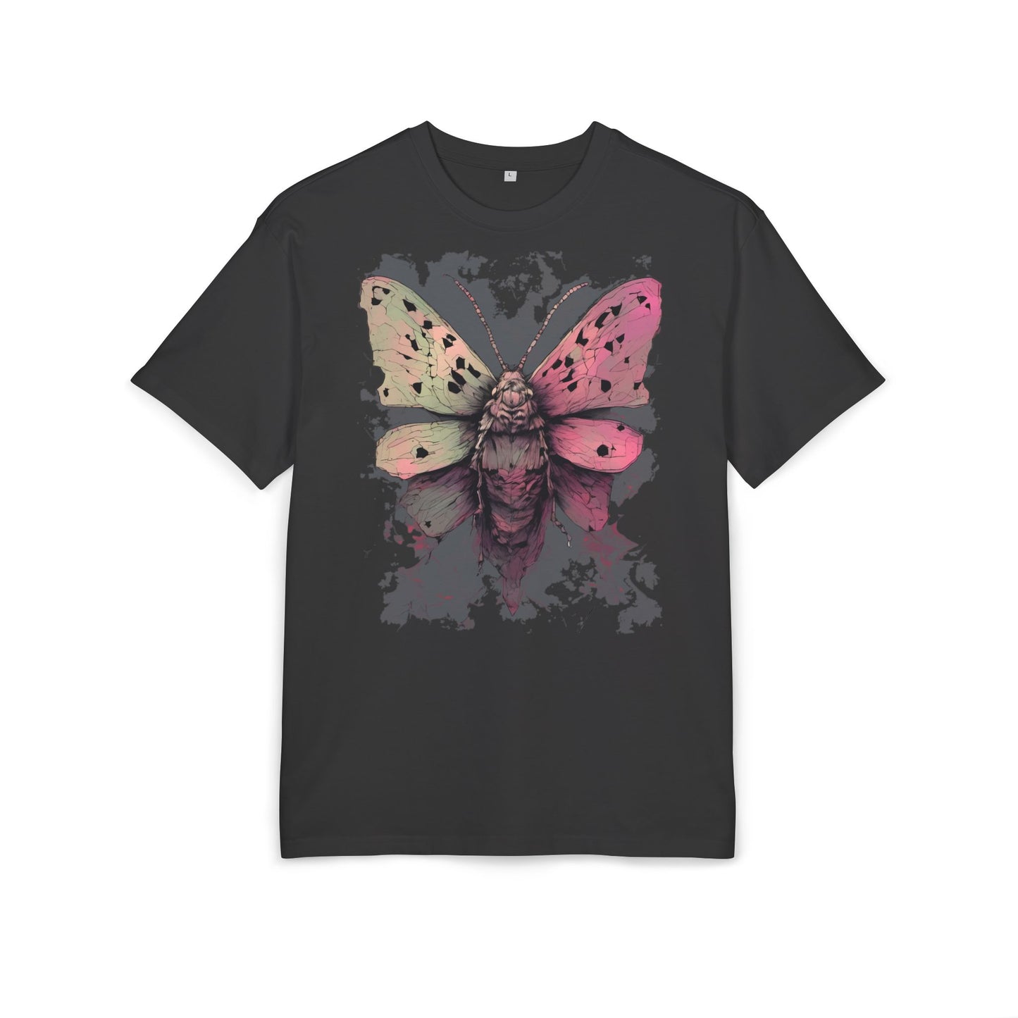 Moth Art Unisex Oversized Tee, Graphic T-Shirt, Nature Lover Gift, Everyday Wear, Summer Style