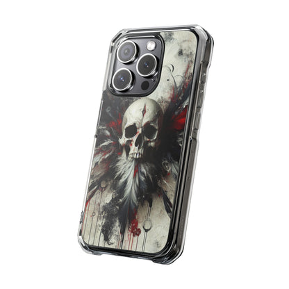 Gothic Skull Phone Case, Unique iPhone Cover, Edgy Smartphone Protector, Halloween Gift, Alternative Accessories