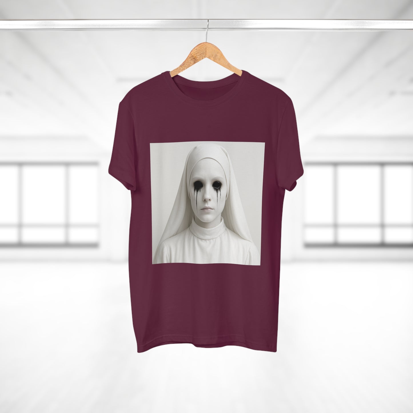 Spooky Art Tee, Unisex Graphic T-shirt, Halloween Costume, Horror Aesthetic Shirt, Creepy Vintage Look Top