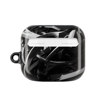 Futuristic AirPod Case with Tech-Inspired Design, Cyberpunk AirPods Holder, Stylish Accessory for Music Lovers, Gift for Gamers