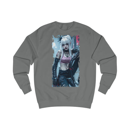 Edgy Graphic Unisex Sweatshirt, Cozy Casual Sweatshirt for Gamers, Perfect Gift for Birthdays, Halloween, or Everyday Wear