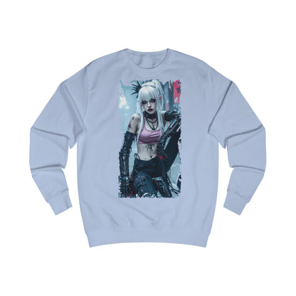 Edgy Graphic Unisex Sweatshirt, Cozy Casual Sweatshirt for Gamers, Perfect Gift for Birthdays, Halloween, or Everyday Wear