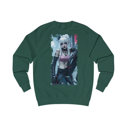 Edgy Graphic Unisex Sweatshirt, Cozy Casual Sweatshirt for Gamers, Perfect Gift for Birthdays, Halloween, or Everyday Wear