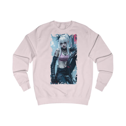 Edgy Graphic Unisex Sweatshirt, Cozy Casual Sweatshirt for Gamers, Perfect Gift for Birthdays, Halloween, or Everyday Wear