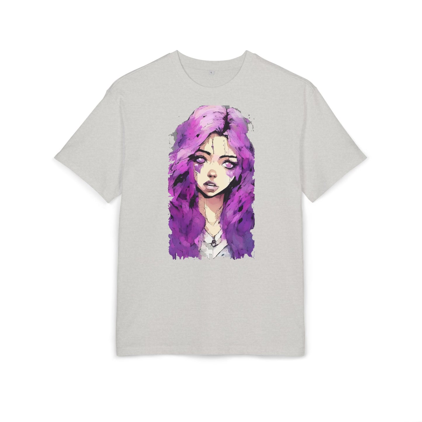 Artistic Oversize Tee - Stylish Women’s Graphic Tee, Casual Streetwear Top, Gift for Her, Unique Art Apparel, Trendy Everyday Wear