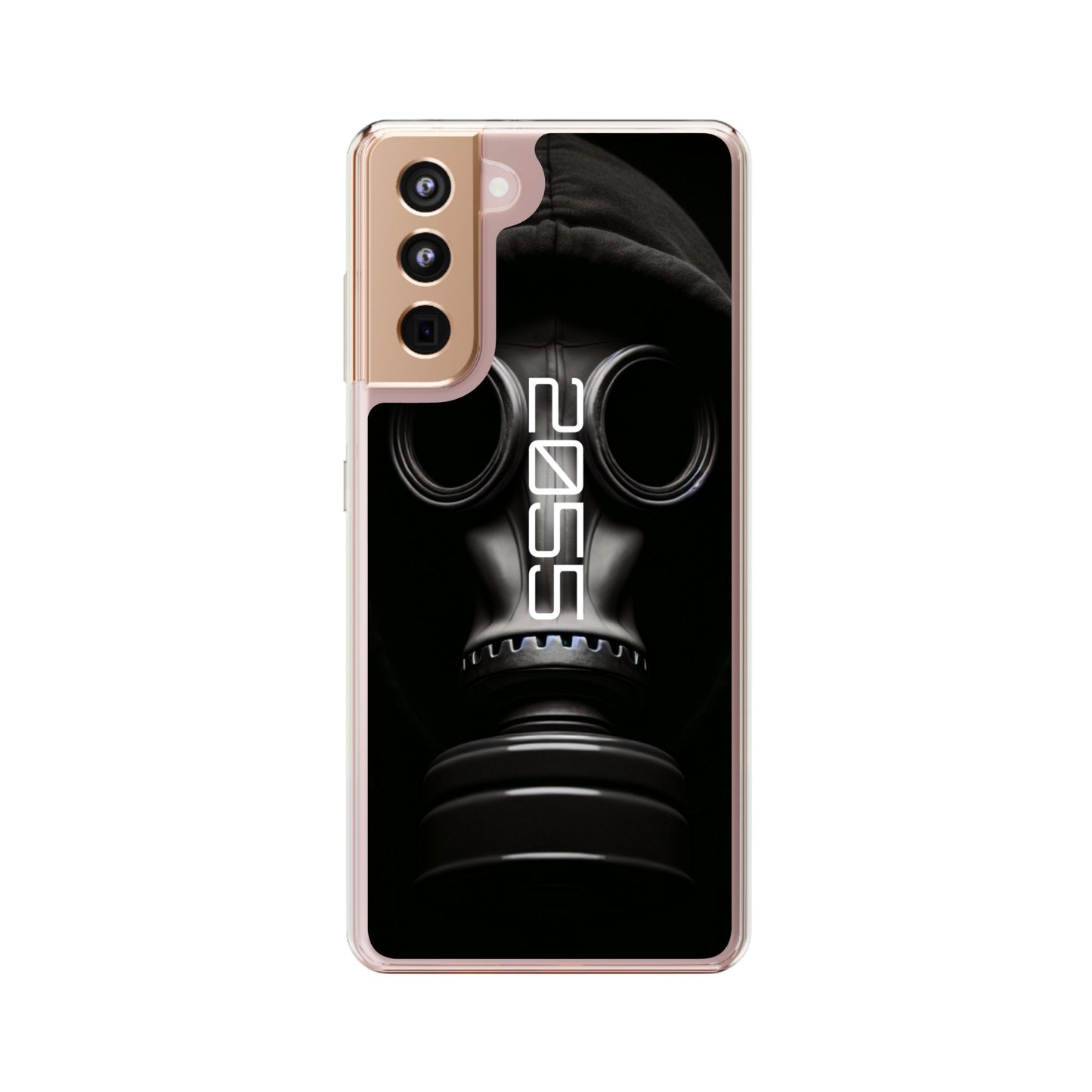 Phone Case Dystopian Gas Mask Design