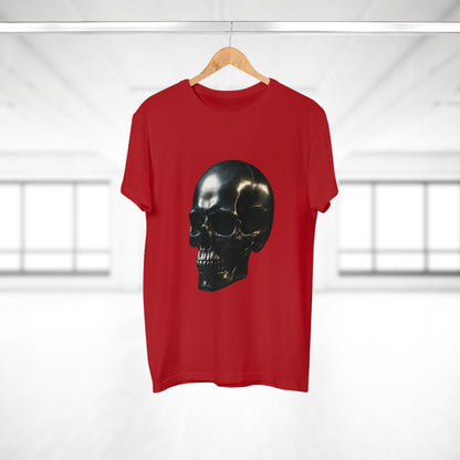 Gothic Skull Unisex T-Shirt, Edgy Graphic Tee, Halloween Apparel, Men's Casual Wear, Gift for Him