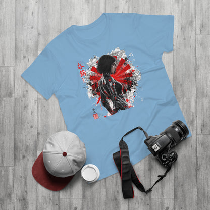 Cyber Samurai Graphic T-Shirt, Unisex Graphic Tee, Anime Shirt, Japanese Art T-Shirt, Gift for Nerds, Cosplay Apparel