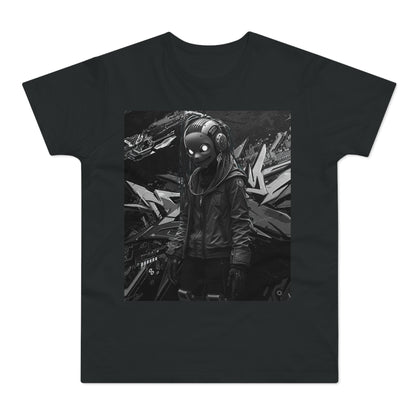 Urban Cyberpunk Unisex T-Shirt - Edgy Graphic Tee with Futuristic Design