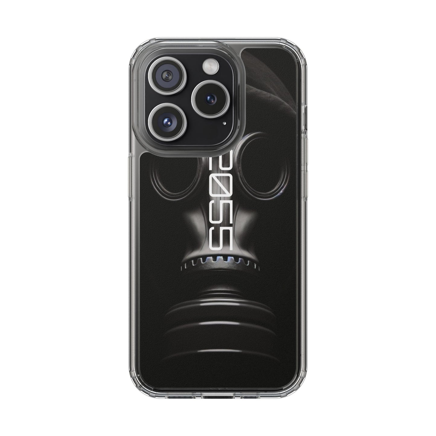 Phone Case Dystopian Gas Mask Design