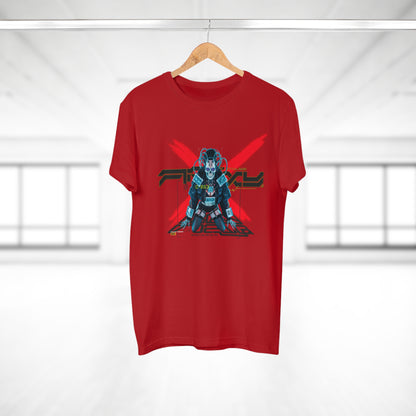 Futuristic Robot Graphic Tee - Unisex Casual T-Shirt, Geek Fashion, Gift for Gamers, Science Fiction Style, Birthday Present