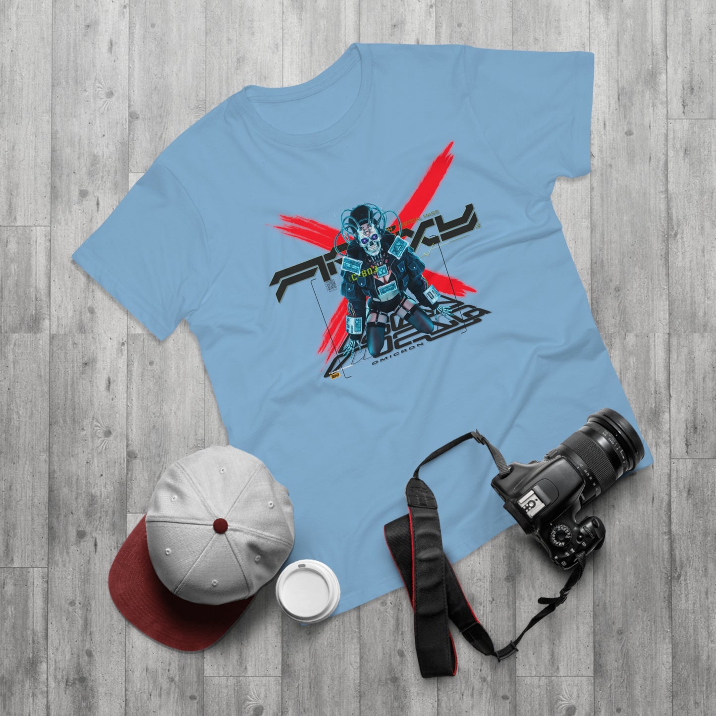 Futuristic Robot Graphic Tee - Unisex Casual T-Shirt, Geek Fashion, Gift for Gamers, Science Fiction Style, Birthday Present
