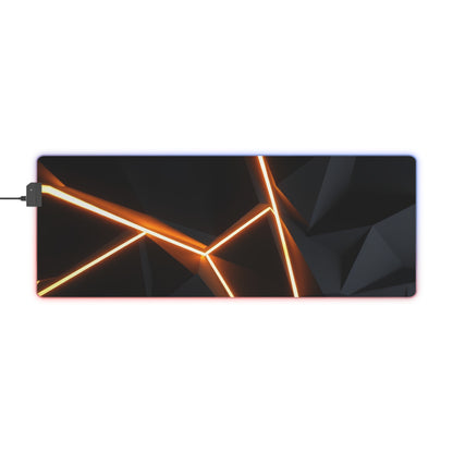 Gaming Mouse Pad with Abstract Cyber Design