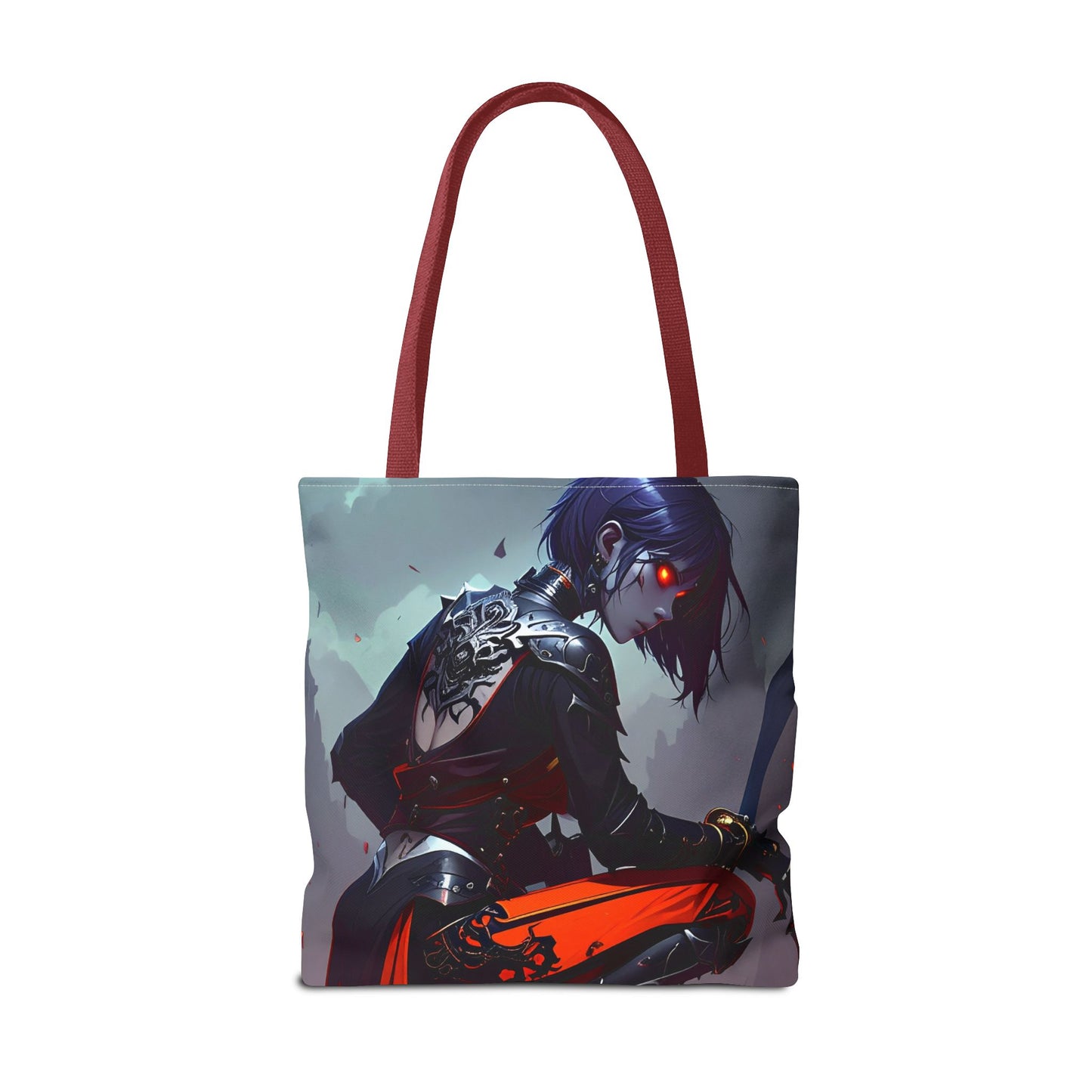 Edgy Graphic Tote Bag, Stylish Tote for Everyday Use, Unique Shopper Bag, Gift for Anime Lovers, Art-Inspired Eco-Friendly Tote