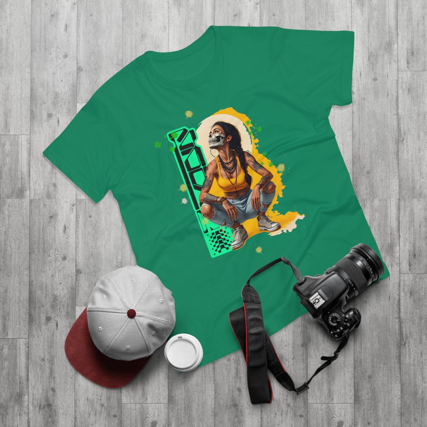 Vibrant Graphic Unisex T-Shirt, Casual Wear, Street Style, Gift for Him, Graphic Tee, Music Festival Shirt