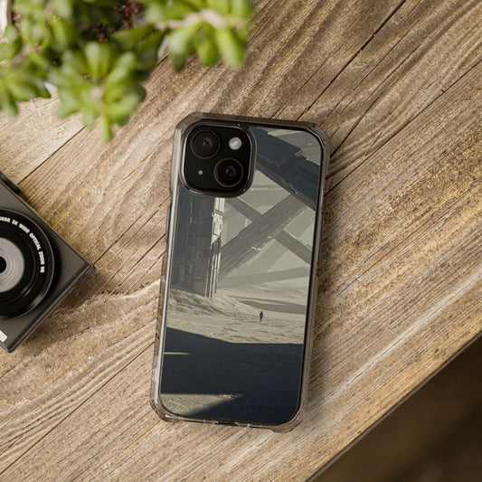 Magnetic Clear Impact Cases - Aesthetic Phone Protection, Unique Gift for Tech Lovers, Sleek Design for Minimalists